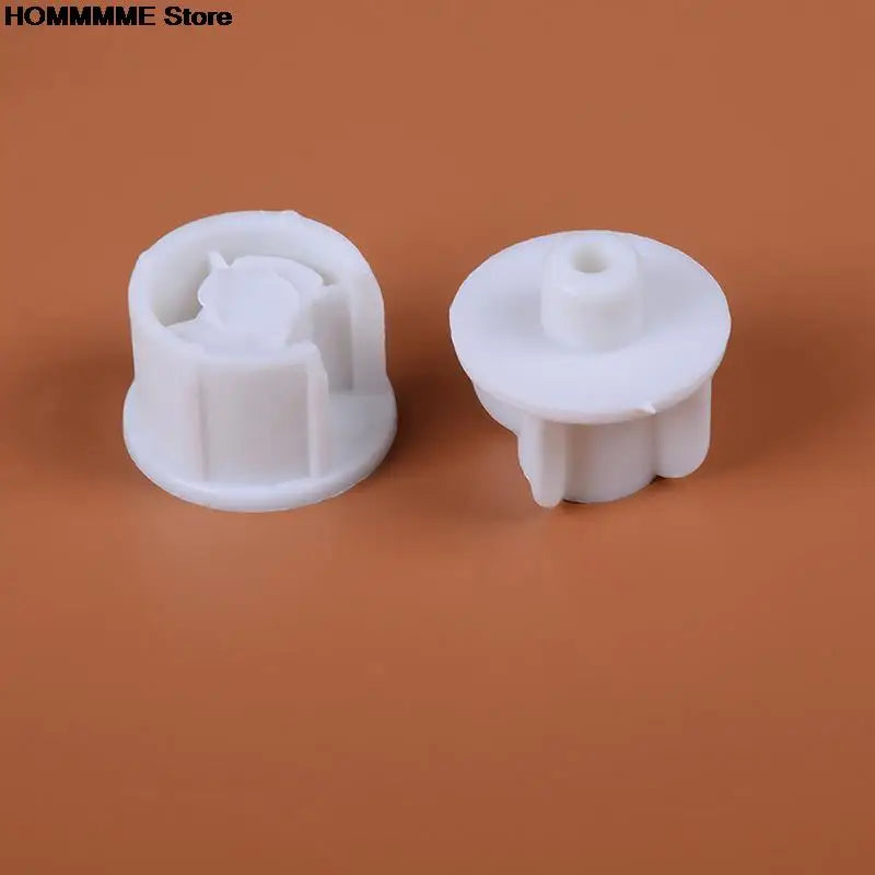 accessoires rideau blanc moderne intégré stores enrouleurs disques fixation chaîne blancs lisses