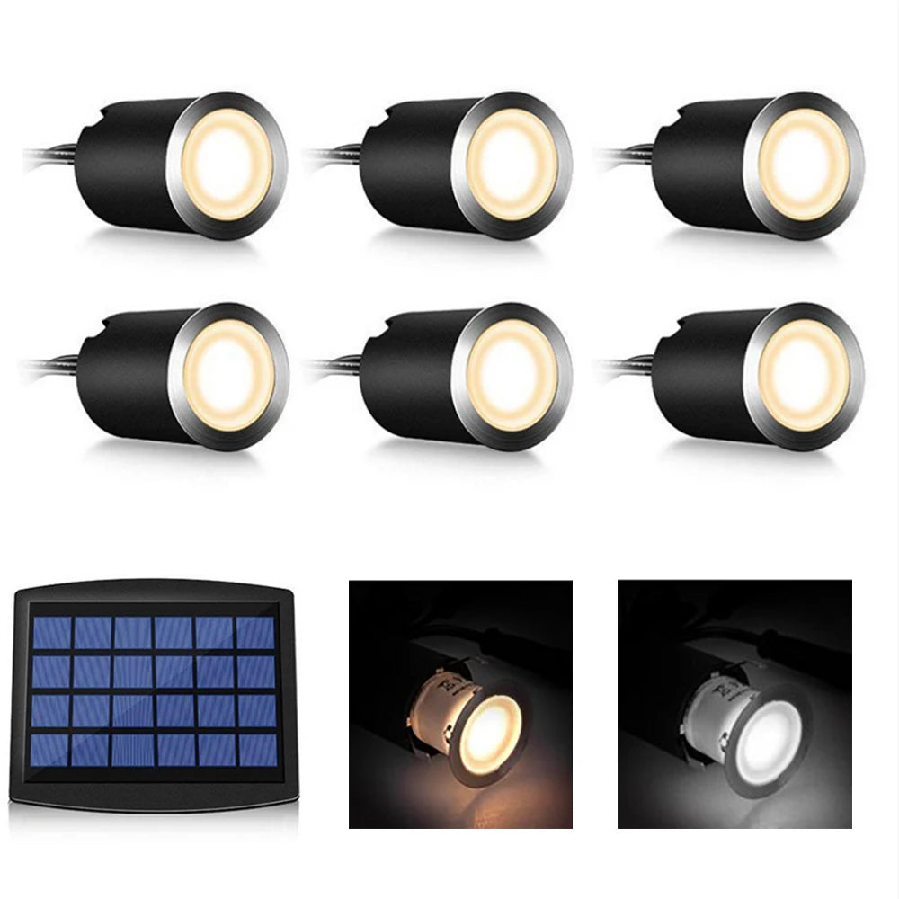 lumière solaire led spot adhésif moderne ip67 étanche noir blancextérieur