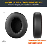 oreillettes casque audio cuir mousse noir gris bleu rouge adhésif confortables ergonomiques remplissage beats
