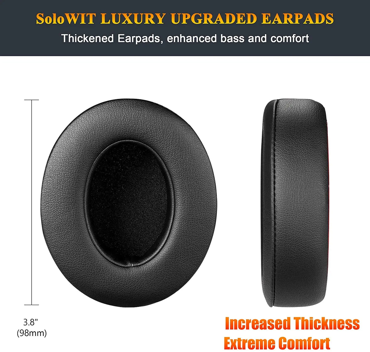 oreillettes casque audio cuir mousse noir gris bleu rouge adhésif confortables ergonomiques remplissage beats