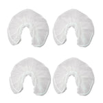 coussin voyage blanc non tissé jetable confortable simple 50 pièces 32x30cm