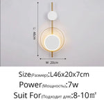 lampes murales décoratives modernes LED noir blanc vert foncé orange éclairage ambiance chambre salon
