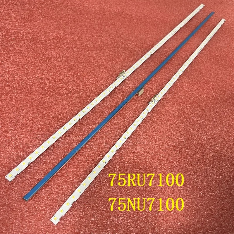 bande led blanche points lumineux espacés régulières moderne clips fixation