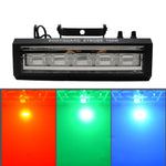 lampe stroboscopique led 100w rgb sans télécommande noir moderne disco scène