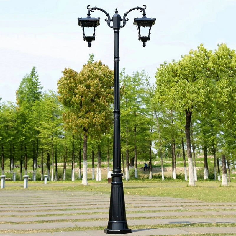 lampe rue industrielle ip65 led noir bronze vintage extérieure moderne étanche