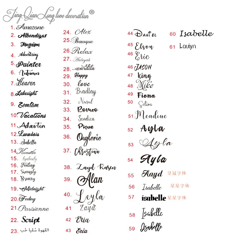 Détail du bois naturel et des lettres sur la décoration murale