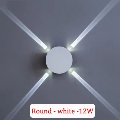 applique murale led moderne noire blanche fixée mur vis ampoules led