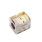ruban adhésif décoratif washi tape masking tape 12 moderne minimaliste bleu vert rose gris
