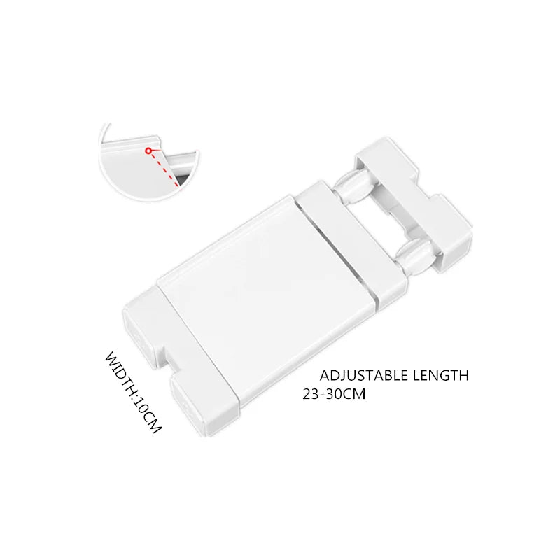 étagères rangement placard pliable bleu clair blanc moderne clips vêtements pliés stock respectueux environnement