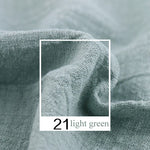 serviettes table coton gris clair moderne minimaliste texture douce 52 po largeur