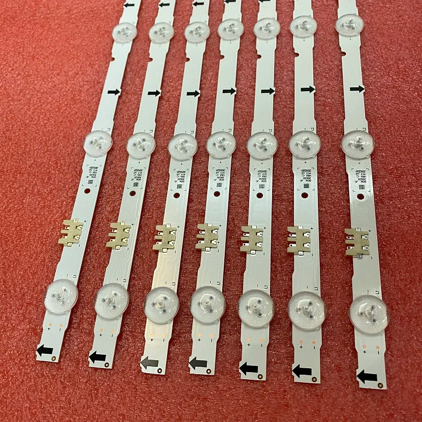 bande led blanc moderne rétroéclairage connecteur aluminium réutilisable symboles polarité