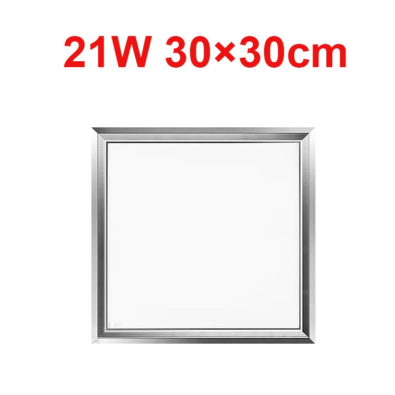 plaque led moderne 30cm 30cm blanc haute luminosité écoénergie aluminium minimaliste
