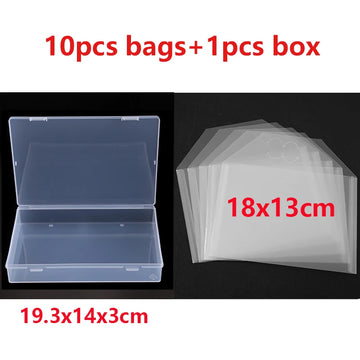 boîte rangement transparente pvc organiser stocker divers objets petits accessoires