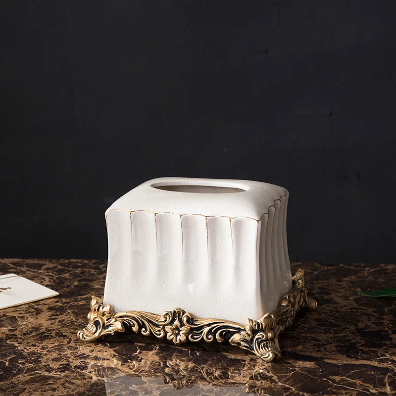 ensemble salle bain blanc doré classique cérémonial distributeur savon tasse buvant support savon porte