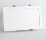 plaque led moderne noir blanc 12w 18w 24w clips métalliques opacité 10x20cm