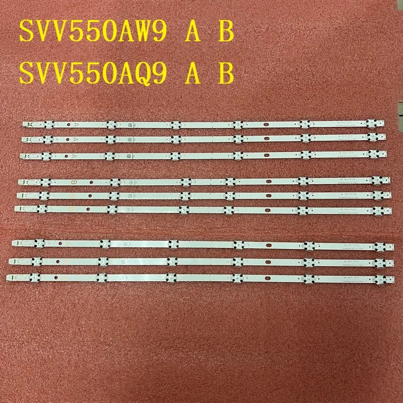 bandes led blancs modernes connecteurs led 2set 5set 9pcs tv lumineuses
