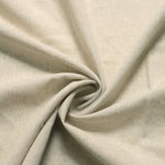 tissu popeline coton lin beige clair haute absorption anti bactéries teint uni 140cm large