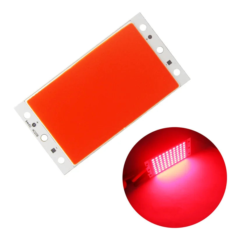 panneau led rouge jaune blanc moderne 12v 16w 94x50mm 20000h