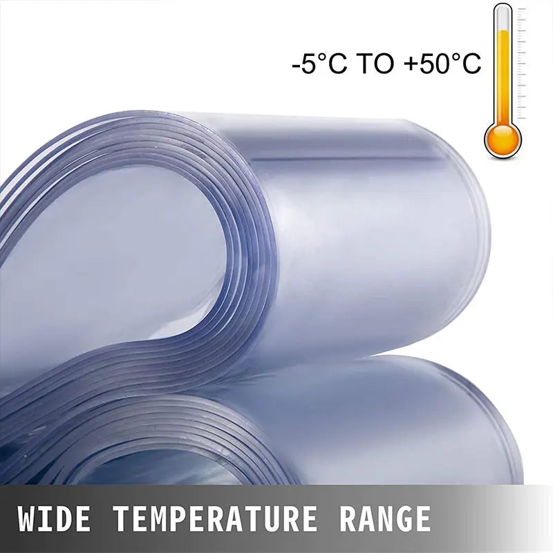 Rideau PVC personnalisable dans un supermarché