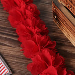 couronne fleurs artificielles motif floral rose clair noir blanc rouge violet mariage