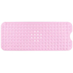 tapis bain pvc thème marin poissons coraux géométrique antidérapant moderne enfantin suction salle bain