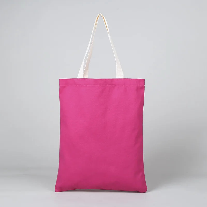 sac toile réutilisable respectueux environnement multiple utilisations couleur variée moderne 34x42cm