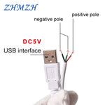 plaque led 5w 6w 10w 30w bleu blanc moderne diodes smd 5730 câble usb