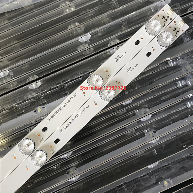 barre lumineuse led blanc connecteurs boutons autonome flux lumineux decoration professionnelle moderne