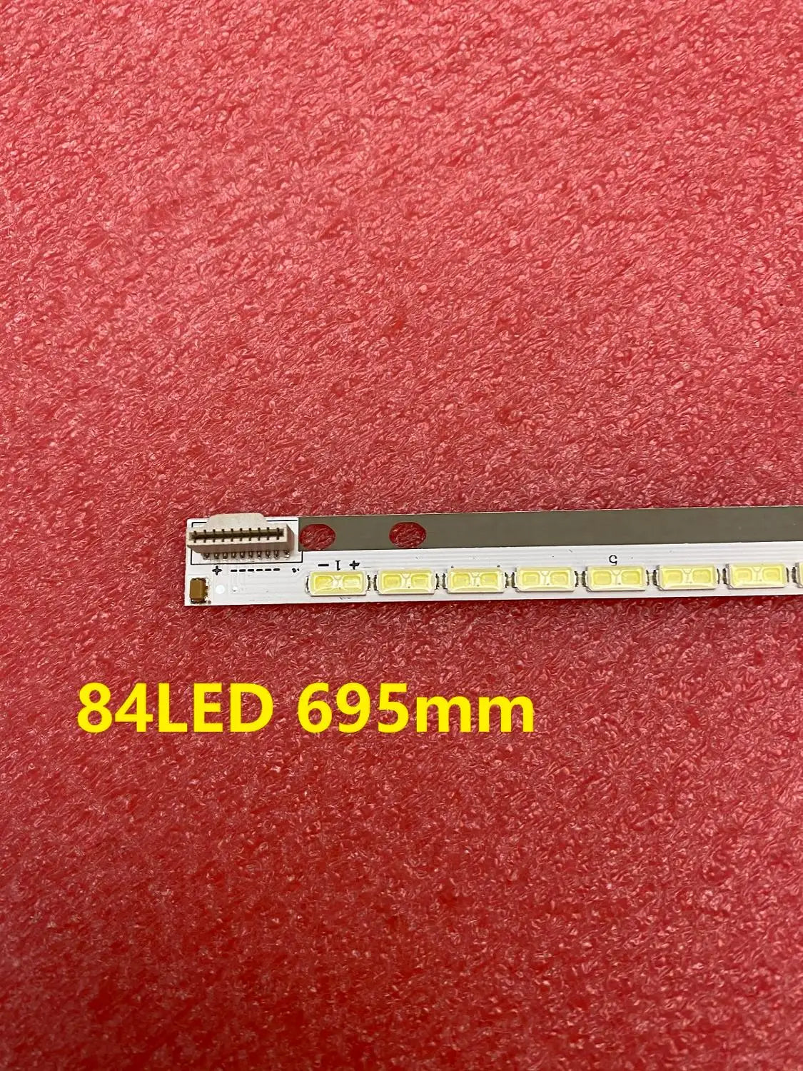 Bande led or gris moderne rétroéclairage téléviseur fixations connecteurs électriques