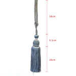 rideau tieback soie synthétique tassel classique moderne accroche fenêtre décoration chambre salon