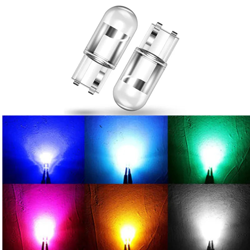 ampoule led transparente ip67 étanche 12v t10 haute qualité cob modernes 200lm 5w