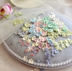broche décoration fleurs gris rose transparente polyester erotique romantique erotique erotique erotique erotique erotique