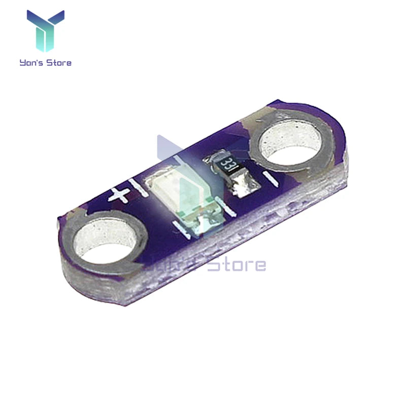 modules led violet transparent imprimés électronique diodes conducteurs électroniques 3v 5v 40ma kit bricolage