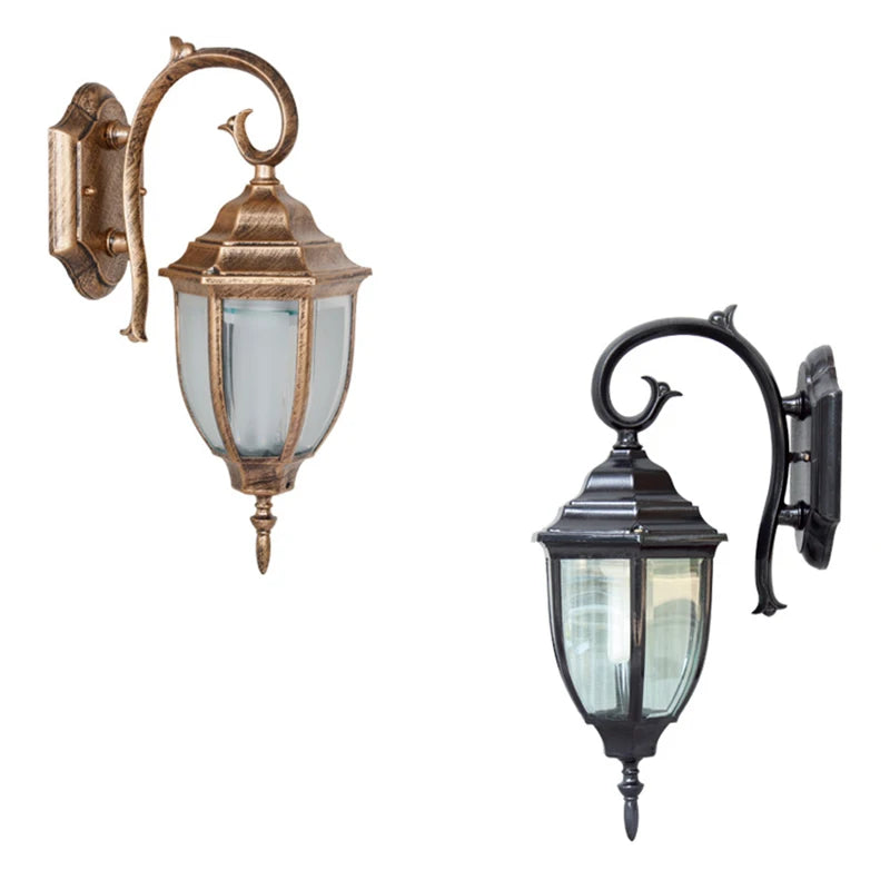 lampe murale bronze noir verre opalin classique vintage éclairage entrée chambre salle bains étude
