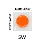 lampe led culture plantes 5w 10w 20w 30w 50w blanc orange moderne 120° 30000h