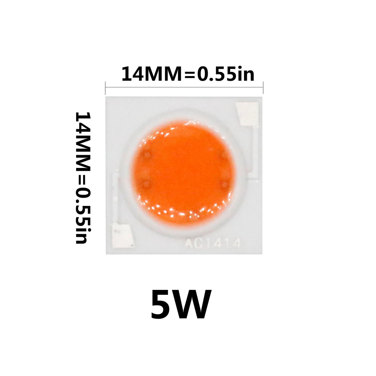 lampe led culture plantes 5w 10w 20w 30w 50w blanc orange moderne 120° 30000h