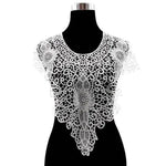écharpe dentelle fine motifs floraux blanc noir beige rouge classique élégante polyester écologique