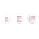 embouts gâteau coeurs fleurs étoiles formes géométriques blanc rouge violet rose jaune