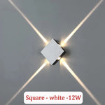 applique murale led moderne noire blanche fixée mur vis ampoules led