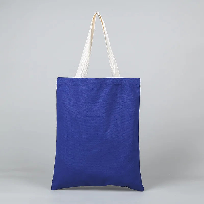 sac toile réutilisable respectueux environnement multiple utilisations couleur variée moderne 34x42cm
