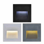 lampe sol moderne noir gris blanc rayures horizontales 5w led 85265v