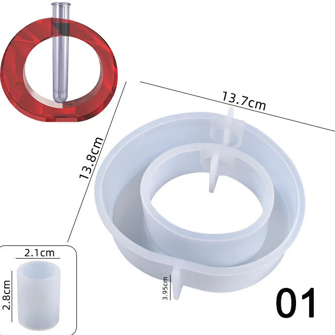 vases tubes essai transparent blanc bleu violet orange decoration maison hydroponie plantes fabrication minimaliste