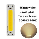 lampe led blanc jaune moderne connecteurs electrique 6000k 3000k 60mm 40mm 8mm