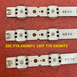 bande lumineuse led blanc moderne téléviseur 43 pouces facile salon technologiessc y19 lgit t19