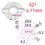 supports led cob blanc modernes fonctionnels 11mm 17mm 23mm 4pcs