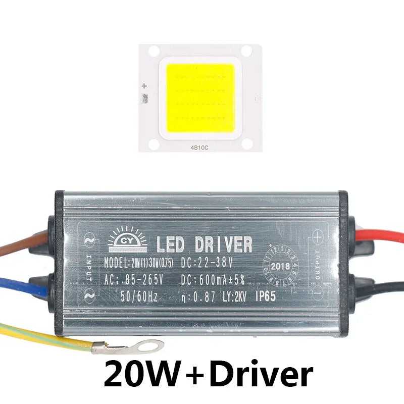 puce led cob haute puissance blanc chaud projecteur ampoule diy électronique composants électronique