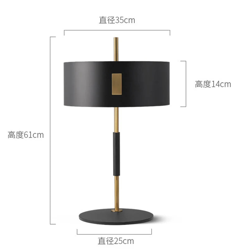 lampe sol moderne noir doré lumineuse intérieur salon chambre vintage métalTouchable