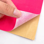adhésif sensível pressão feutre veludo uni rouge beige simple bricolage protège matériaux opacité versatile