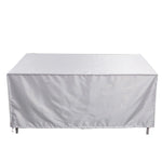 couverture meuble imperméable noire moderne cordons serrage taille 120x120x74CM