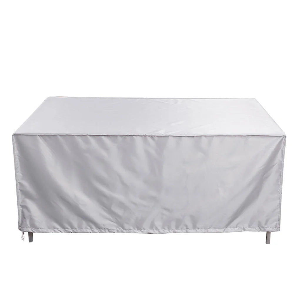 couverture meuble imperméable noire moderne cordons serrage taille 120x120x74CM